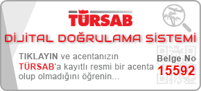Türkmen Life Turizm - Türsab 15592 Dijital Doğrulama Sistemi